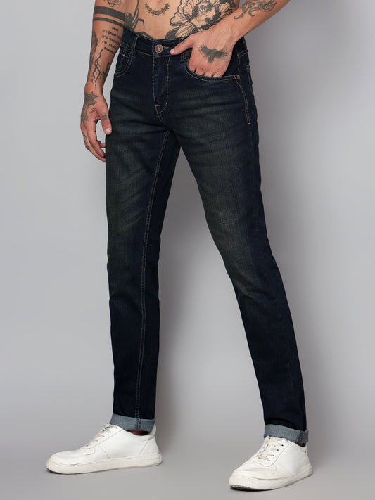 Cantabil Men Blue Clean Look Jeans (7153631068299)