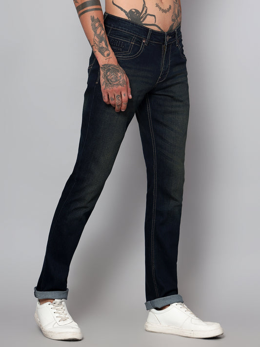 Cantabil Men Blue Clean Look Jeans (7153631068299)