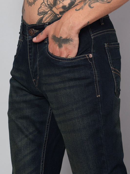 Cantabil Men Blue Clean Look Jeans (7153631068299)