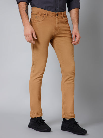 Men's Ultra Narrow fit No Fade Khaki  Jeans