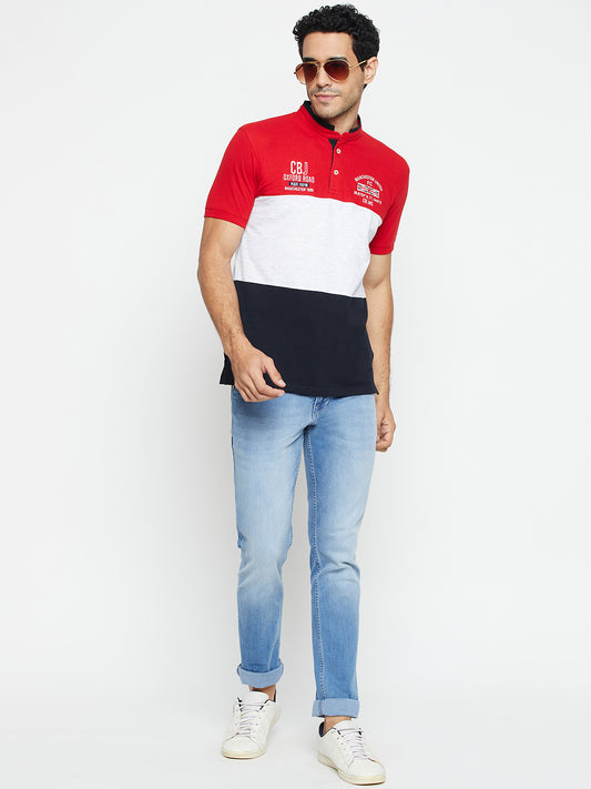 Denim Jeans for Men l Breathable & Soft with Color Fastness Ultra Narrow Fit Cotton Fabric Solid Pattern Button Closure