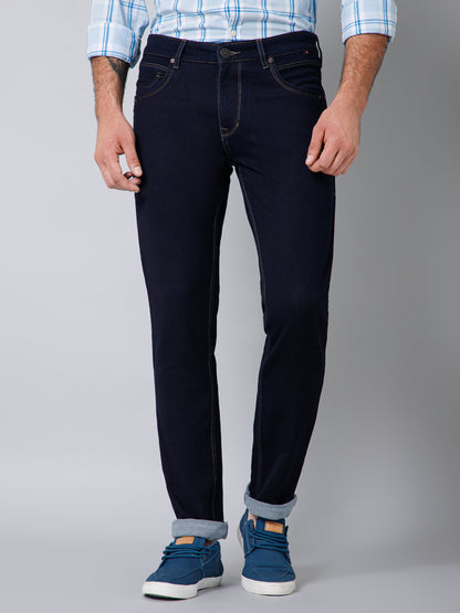 Men's Ultra Narrow fit No Fade Indigo Blue  Jeans