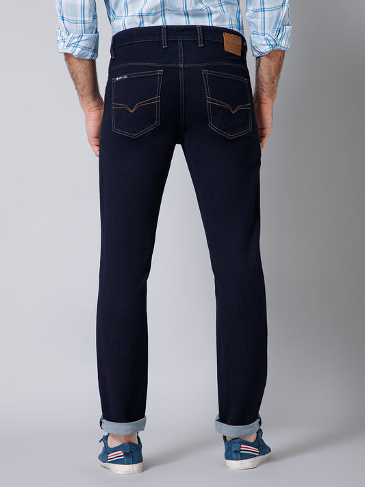 Men's Ultra Narrow fit No Fade Indigo Blue  Jeans