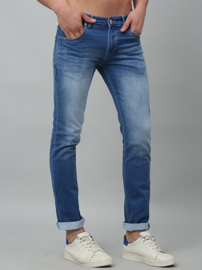 Men's Ultra Narrow fit Heavy Fade Blue  Jeans