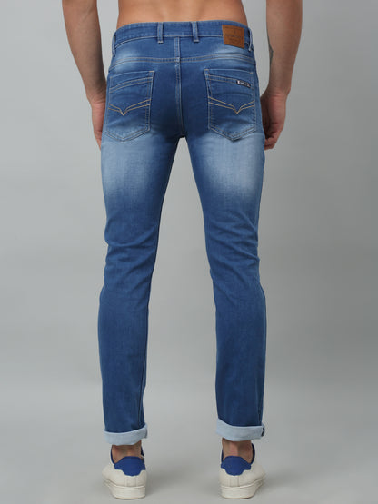 Men's Ultra Narrow fit Heavy Fade Blue  Jeans