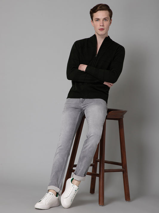 Denim Jeans for Men l Breathable & Soft with Color Fastness Ultra Narrow Fit Cotton Fabric Solid Pattern Button Closure