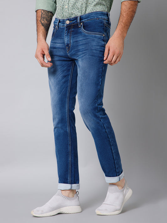 Men's Ultra Narrow fit Medium Fade Blue  Jeans