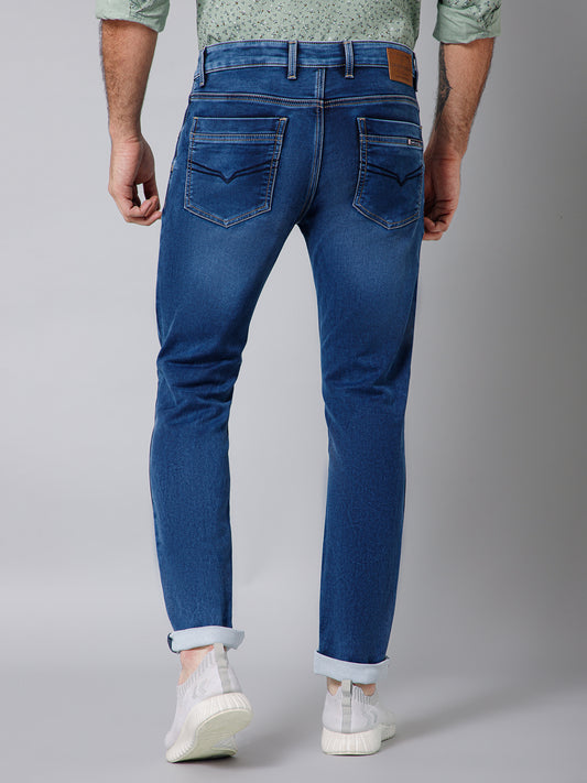 Men's Ultra Narrow fit Medium Fade Blue  Jeans