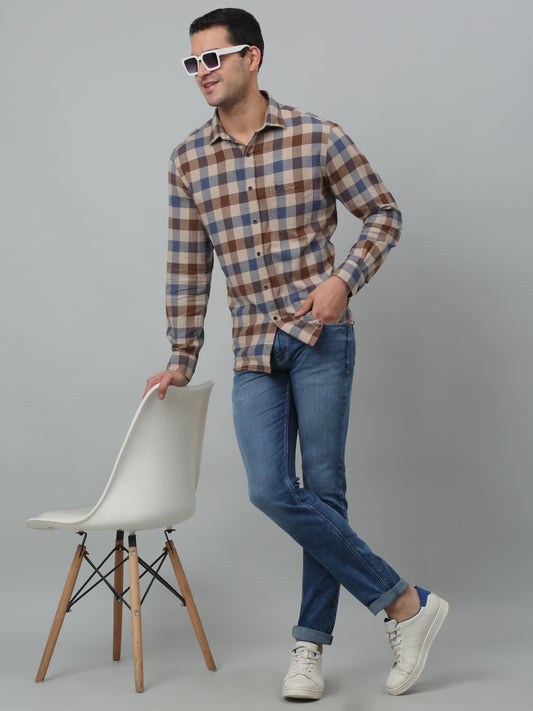 Denim Jeans for Men l Breathable & Soft with Color Fastness Ultra Narrow Fit Cotton Fabric Solid Pattern Button Closure