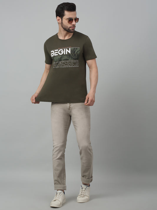 Denim Jeans for Men l Breathable & Soft with Color Fastness Ultra Narrow Fit Cotton Fabric Solid Pattern Button Closure