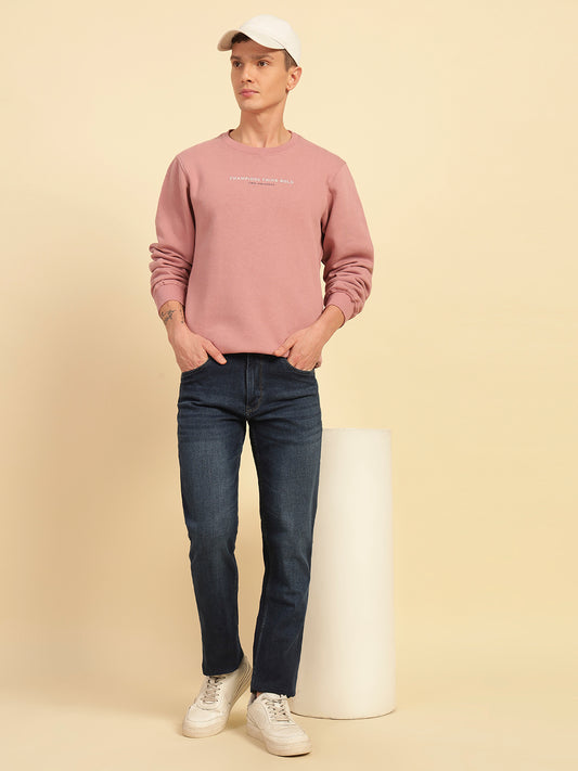 Denim Jeans for Men | Breathable & Soft with Color Fastness Straight Fit Cotton Blend Fabric Solid Pattern Button Closure