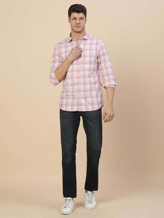 Denim Jeans for Men | Breathable & Soft with Color Fastness Straight Fit Poly Cotton Fabric Solid Pattern Button Closure