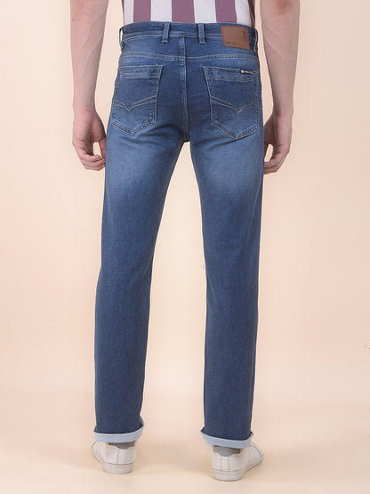 Men's Hillium Slim Fit Casual Denim Jeans