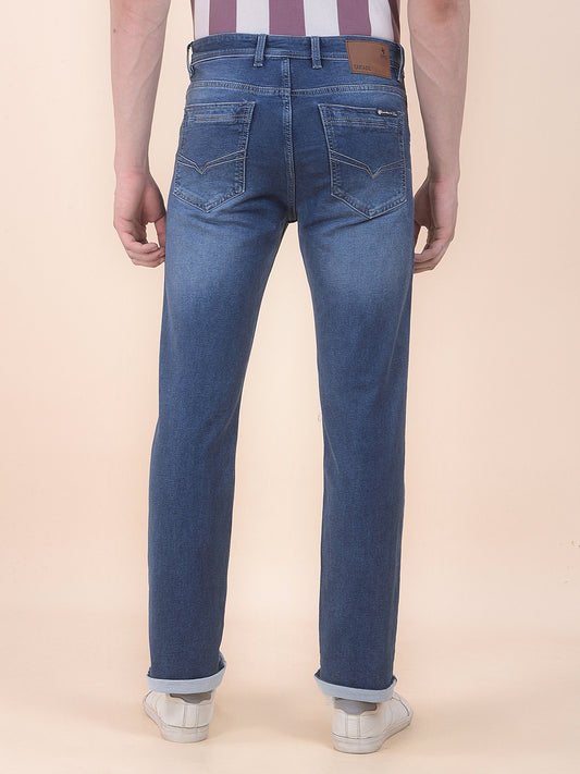 Men's Hillium Slim Fit Casual Denim Jeans