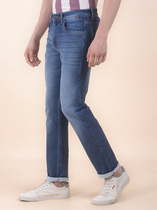 Men's Hillium Slim Fit Casual Denim Jeans