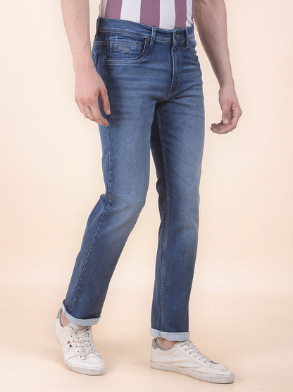 Men's Hillium Slim Fit Casual Denim Jeans