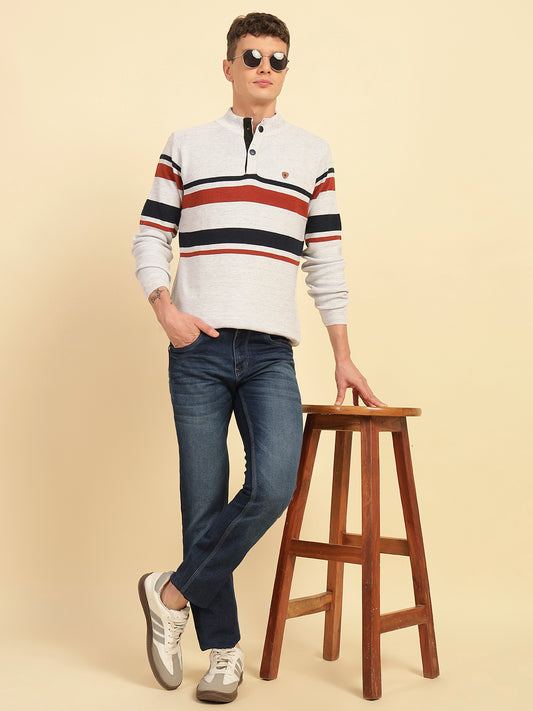 Denim Jeans for Men | Breathable & Soft with Color Fastness Ultra Narrow Fit Cotton Blend Fabric Solid Pattern Button Closure