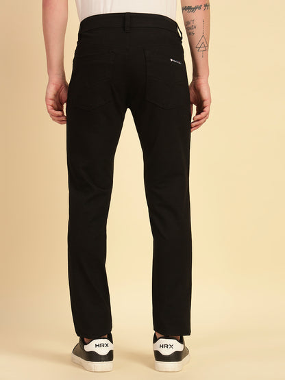 Denim Jeans for Men | Breathable & Soft with Color Fastness Narrow Fit Cotton Blend Fabric Solid Pattern Button Closure