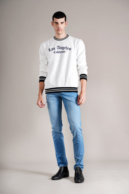 Denim Jeans for Men l Breathable & Soft with Color Fastness Ultra Narrow Fit Cotton Fabric Solid Pattern Button Closure