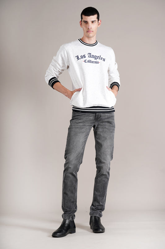 Denim Jeans for Men l Breathable & Soft with Color Fastness Ultra Narrow Fit Cotton Fabric Solid Pattern Button Closure