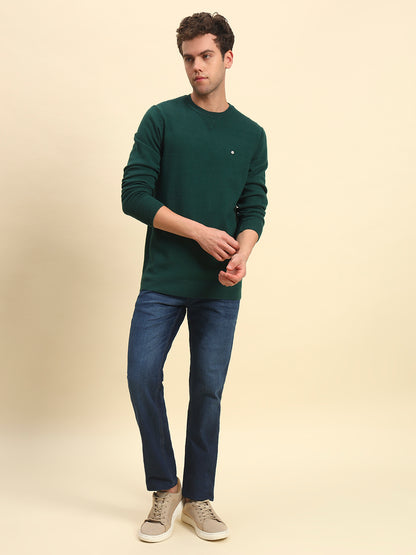 Denim Jeans for Men | Breathable & Soft with Color Fastness Straight Fit Poly Cotton Fabric Solid Pattern Button Closure