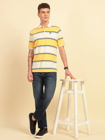 Denim Jeans for Men | Breathable & Soft with Color Fastness Straight Fit Cotton Blend Fabric Solid Pattern Button Closure