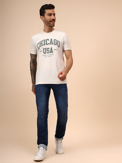 Denim Jeans for Men l Breathable & Soft with Color Fastness Ultra Narrow Fit Cotton Fabric Solid Pattern Button Closure