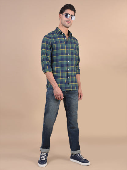 Denim Jeans for Men l Breathable & Soft with Color Fastness Ultra Narrow Fit Cotton Fabric Solid Pattern Button Closure