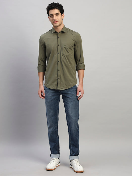 Denim Jeans for Men l Breathable & Soft with Color Fastness Ultra Narrow Fit Cotton Fabric Solid Pattern Button Closure