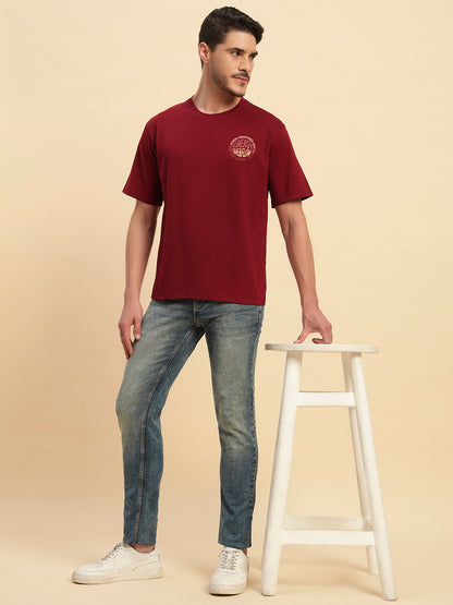 Denim Jeans for Men l Breathable & Soft with Color Fastness Ultra Narrow Fit Cotton Fabric Solid Pattern Button Closure