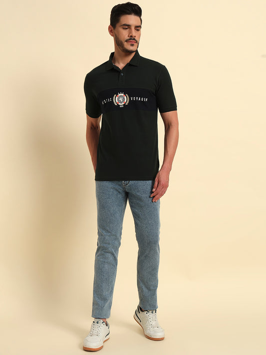 Denim Jeans for Men l Breathable & Soft with Color Fastness Slim Fit Cotton Fabric Solid Pattern Button Closure