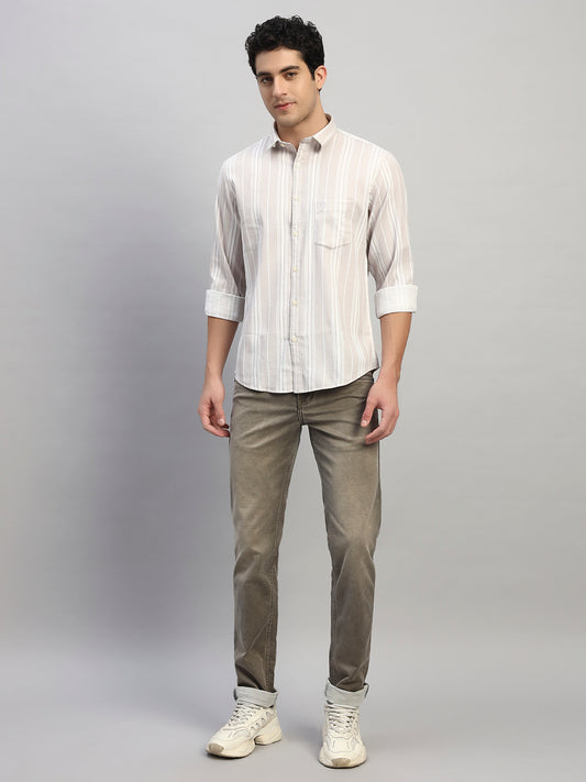 Denim Jeans for Men l Breathable & Soft with Color Fastness Ultra Narrow Fit Cotton Fabric Solid Pattern Button Closure