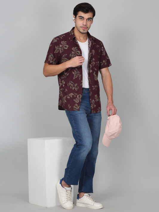 Denim Jeans for Men l Breathable & Soft with Color Fastness Straight Fit Cotton Fabric Solid Pattern Button Closure