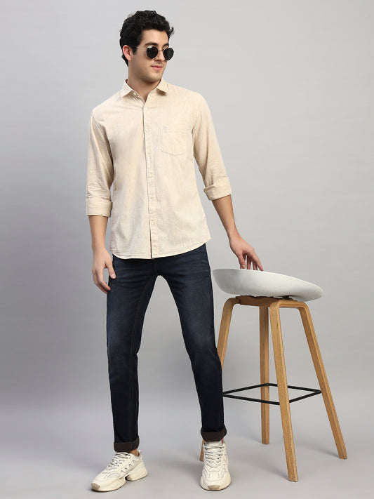 Denim Jeans for Men l Breathable & Soft with Color Fastness Ultra Narrow Fit Cotton Fabric Solid Pattern Button Closure