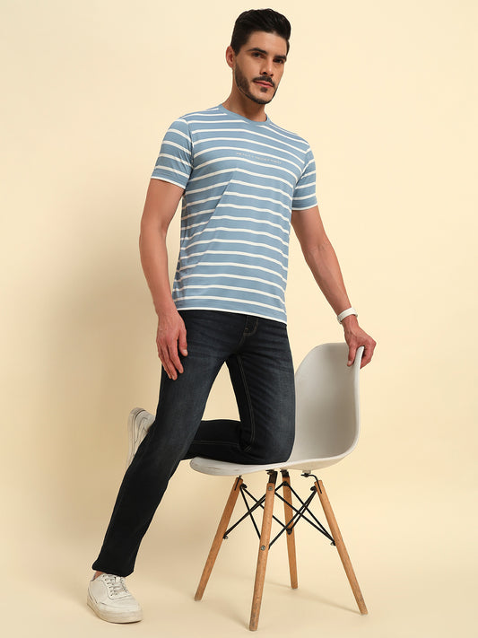 Denim Jeans for Men l Breathable & Soft with Color Fastness Slim Fit Cotton Fabric Solid Pattern Button Closure