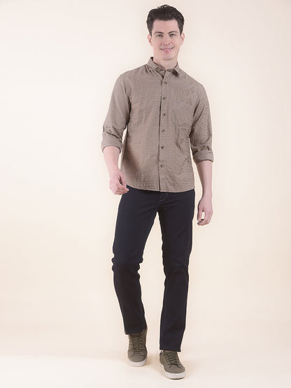 Men's Blue Slim Fit Casual Denim Jeans