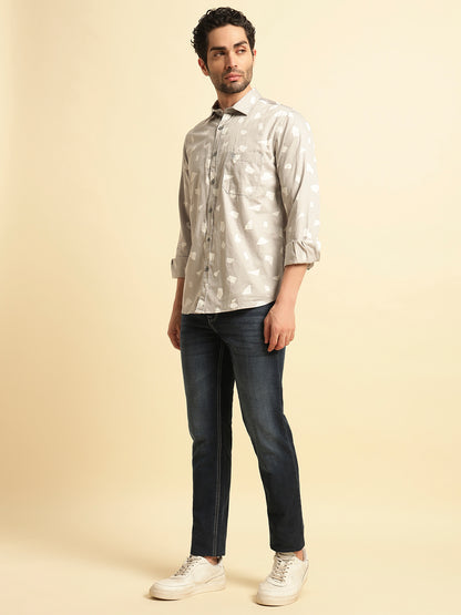 Denim Jeans for Men | Breathable & Soft with Color Fastness Slim Fit Cotton Fabric Solid Pattern Button Closure