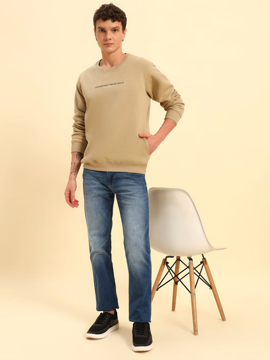 Denim Jeans for Men | Breathable & Soft with Color Fastness Straight Fit Cotton Fabric Solid Pattern Button Closure