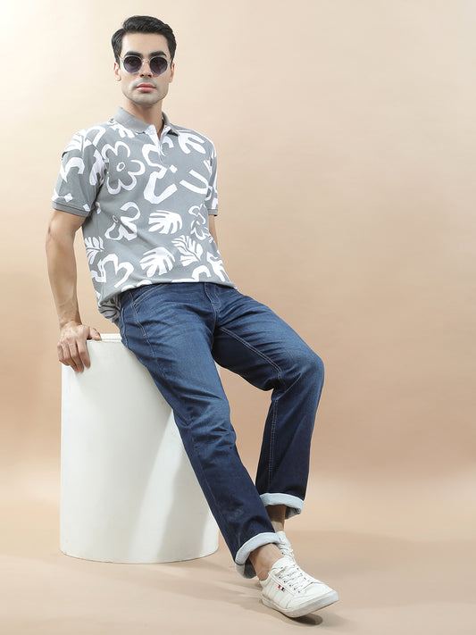 Denim Jeans for Men l Breathable & Soft with Color Fastness Straight Fit Polycotton Fabric Solid Pattern