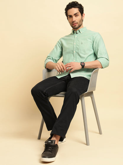 Denim Jeans for Men | Breathable & Soft with Color Fastness Slim Fit Cotton Fabric Solid Pattern Button Closure