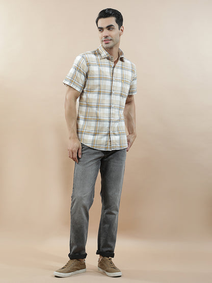 Denim Jeans for Men l Breathable & Soft with Color Fastness Slim Fit Polycotton Fabric Solid Pattern