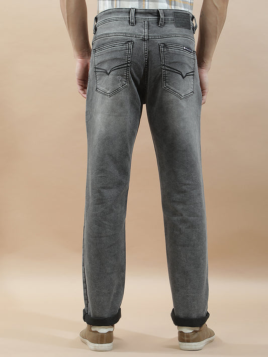Denim Jeans for Men l Breathable & Soft with Color Fastness Slim Fit Polycotton Fabric Solid Pattern