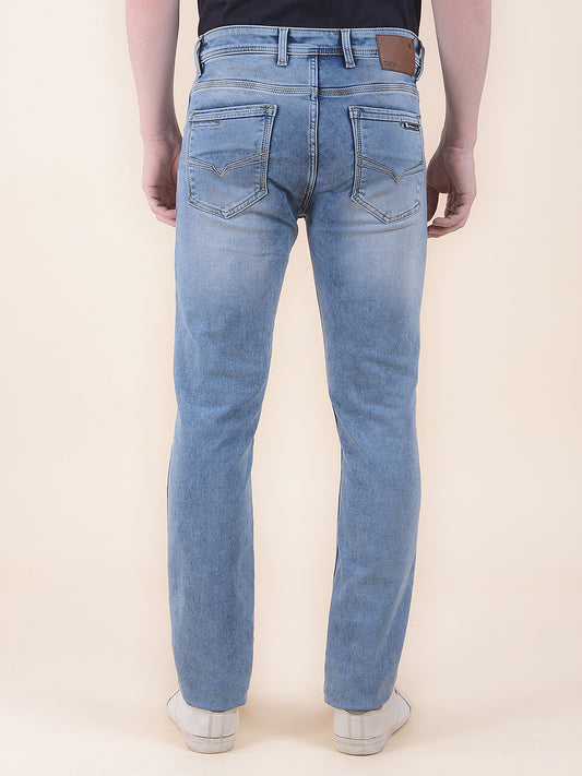 Men's Light Hillium Slim Fit Casual Denim Jeans