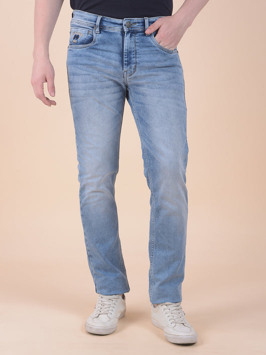 Men's Light Hillium Slim Fit Casual Denim Jeans