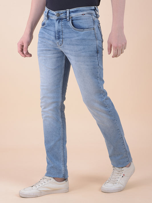Men's Light Hillium Slim Fit Casual Denim Jeans