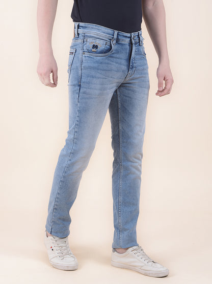 Men's Light Hillium Slim Fit Casual Denim Jeans