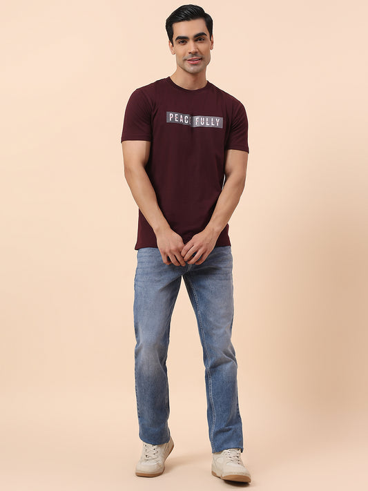 Denim Jeans for Men | Breathable & Soft with Color Fastness Straight Fit Cotton Blend Fabric Solid Pattern Button Closure