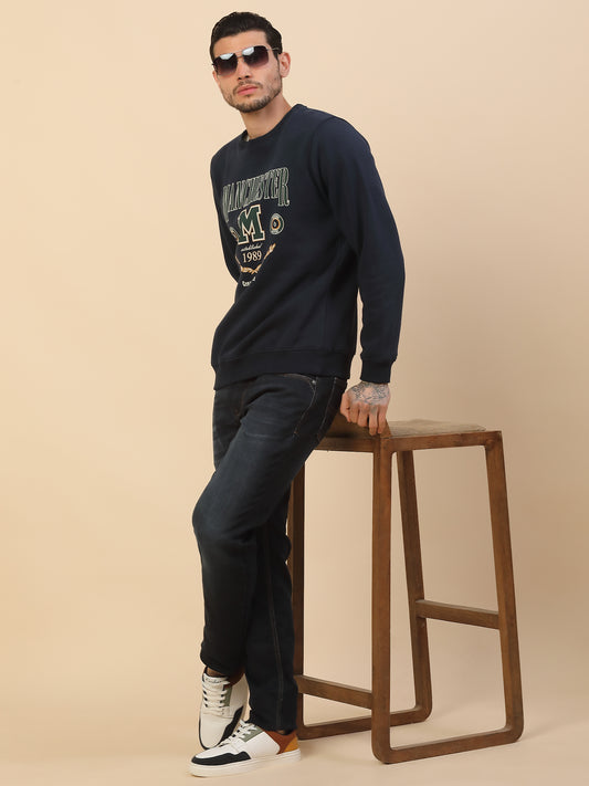 Denim Jeans for Men | Breathable & Soft with Color Fastness Slim Fit Poly Cotton Fabric Solid Pattern Button Closure
