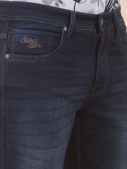 Men's Carbon Slim Fit Casual Denim Jeans