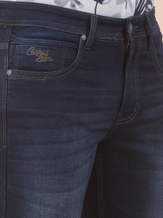 Men's Carbon Slim Fit Casual Denim Jeans